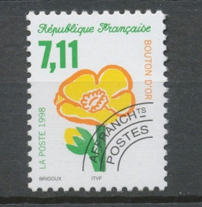 Préos N°243 Fleurs sauvages 7 f 11 multicolore Bouton d'or ZP243