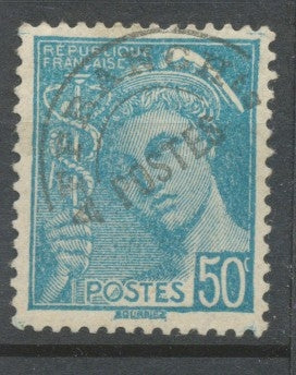 Préoblitérés N°82 50c. Turquoise Mercure ZP82