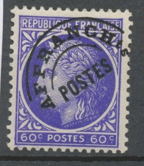 Préoblitérés N°87 60c. Outremer Cérès de Mazelin ZP87