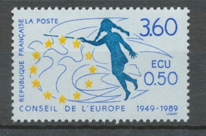 Service N°101 40e anniversaire du Conseil Europe Allégorie ZS101