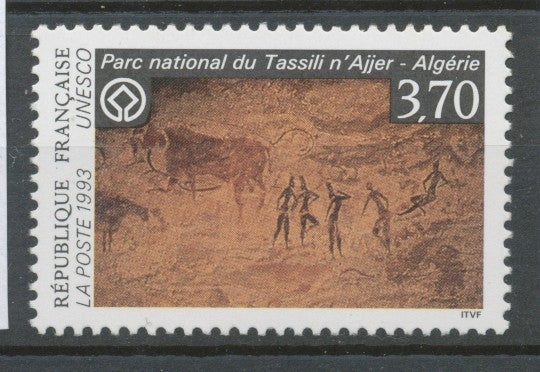 Service N°111 UNESCO Parc national du Tassili n' Ajjer  - Algérie 3f70 ZS111