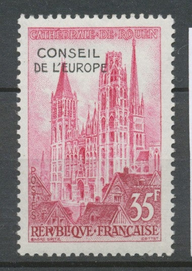 Service N°16 T-P de 1957 (Cathédrale de Rouen) 35f ZS16