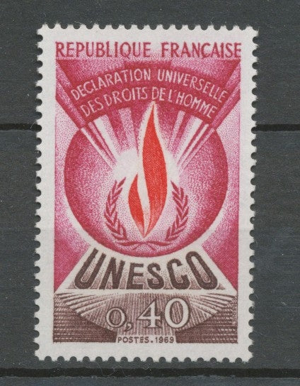 Service N°40 UNESCO 40 c. carmin, rouge et brun ZS40