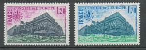 Service N°58-59 25e anniversaire Conv. Europ. 2 valeurs ZS58A