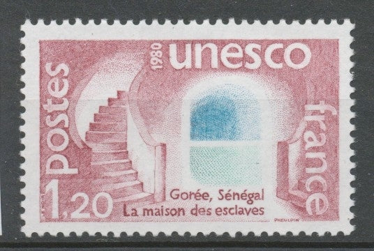 Service N°60 UNESCO île de Gorée - Sénégal 1f20 ZS60