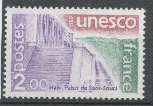 Service N°62 UNESCO Palais de Sans-Souci - Haïti 2f ZS62