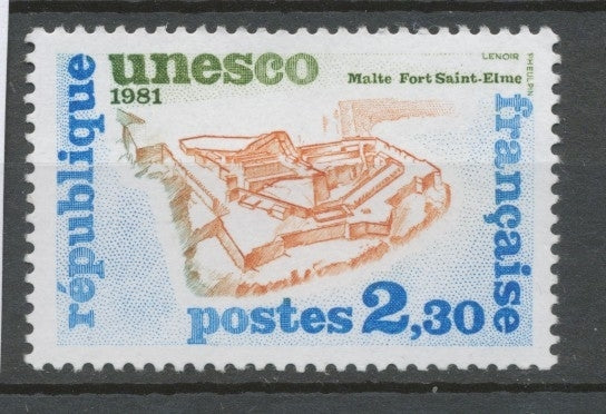 Service N°70 UNESCO Fort Saint-Elme - Malte 2f 30 ZS70