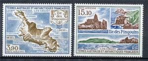 T.A.A.F Aérien 1988 N°100-101 Série L'île des Pingouins N** ZT205A